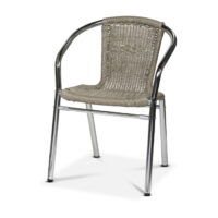 Alu-Bistro Karmstol khaki