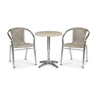 Alu-Bistro Karmstol khaki - Bild 2