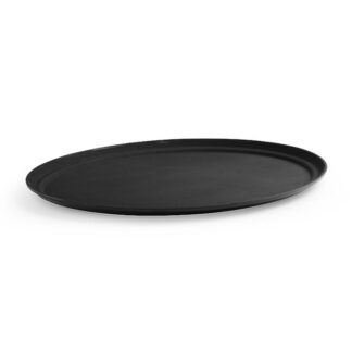 Barbricka Oval 56x67,5cm svart