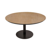 Bord Studio ø72 Fanerad Ek