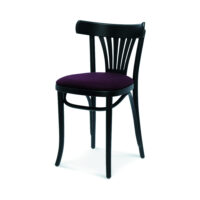 788 - Stol med klädd sits