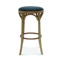 9739 - Barpall med klädd sits - Bild 2