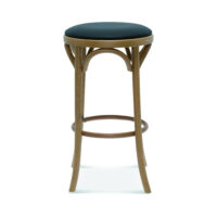 9739 - Barpall med klädd sits - Bild 3