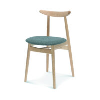 Finn - Stol med klädd sits