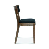 Solid - Stol klädd sits & rygg - Bild 3