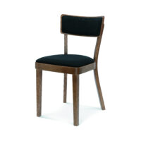 Solid - Stol klädd sits & rygg