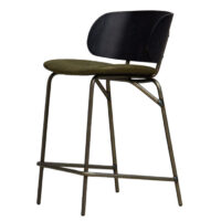 Rom - Barstol med klädd sits