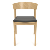 Nord - Stol med klädd sits - Bild 2