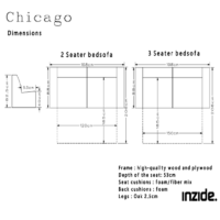 Chicago Bäddsoffa - Bild 7